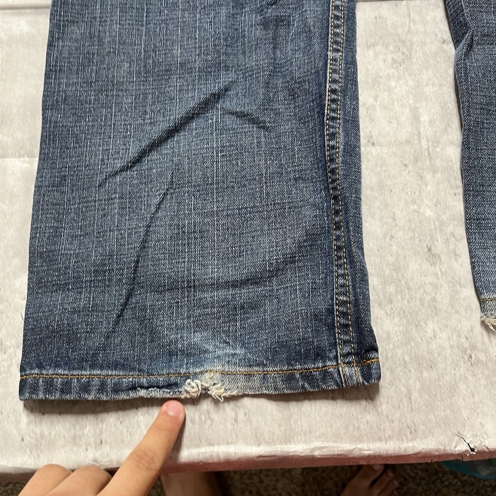 Vintage Levis 559 Jeans Mens Blue Relaxed Straight Baggy 34x32 Tag Y2K - Picture 11 of 14